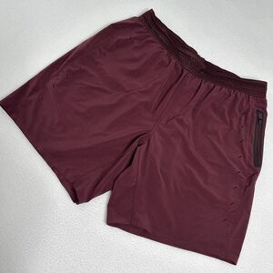 Ten Thousand Men’s Size M Session Shorts Lined 7" Inseam Burgundy